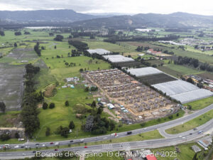Foto de avance de obra Bosque de Sagano tomada el 19 de Marzo de 2025