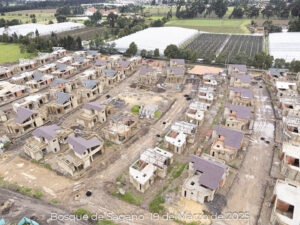 Foto de avance de obra Bosque de Sagano tomada el 19 de Marzo de 2025