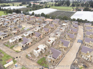 Foto de avance de obra Bosque de Sagano tomada el 19 de Marzo de 2025