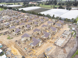 Foto de avance de obra Bosque de Sagano tomada el 19 de Marzo de 2025