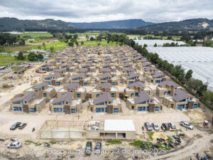Foto de avance de obra del proyecto Bosques de Sagano del 2 de julio de 2025