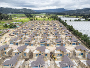 Foto de avance de obra del proyecto Bosques de Sagano del 2 de julio de 2025