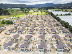 Foto de avance de obra del proyecto Bosques de Sagano del 2 de julio de 2025