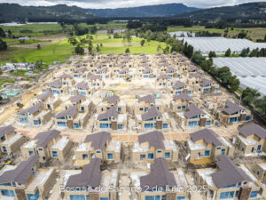 Foto de avance de obra del proyecto Bosques de Sagano del 2 de julio de 2025