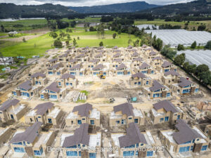Foto de avance de obra del proyecto Bosques de Sagano del 2 de julio de 2025