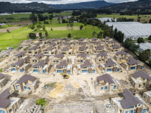 Foto de avance de obra del proyecto Bosques de Sagano del 2 de julio de 2025