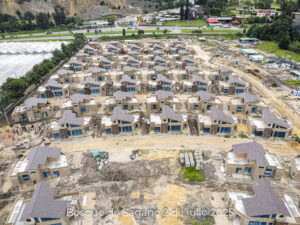 Foto de avance de obra del proyecto Bosques de Sagano del 2 de julio de 2025