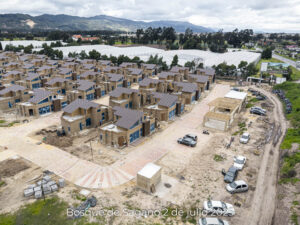 Foto de avance de obra del proyecto Bosques de Sagano del 2 de julio de 2025