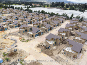 Foto de avance de obra del proyecto Bosques de Sagano del 2 de julio de 2025