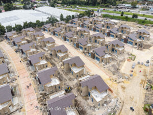 Foto de avance de obra del proyecto Bosques de Sagano del 2 de julio de 2025