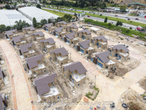 Foto de avance de obra del proyecto Bosques de Sagano del 2 de julio de 2025
