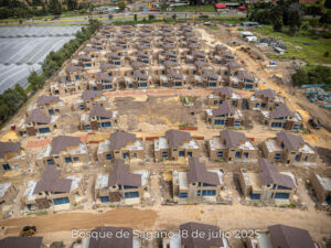 Foto de avance de obra del proyecto Bosques de Sagano