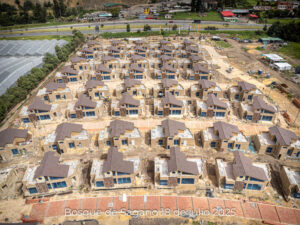 Foto de avance de obra del proyecto Bosques de Sagano