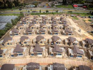 Foto de avance de obra del proyecto Bosques de Sagano