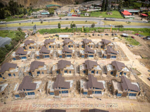 Foto de avance de obra del proyecto Bosques de Sagano