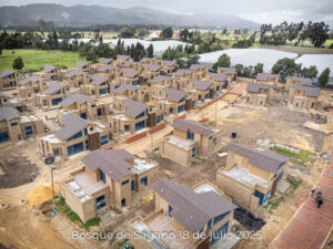 Foto de avance de obra del proyecto Bosques de Sagano