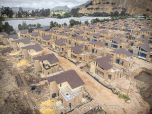 Foto de avance de obra del proyecto Bosques de Sagano