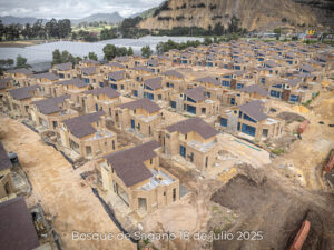Foto de avance de obra del proyecto Bosques de Sagano