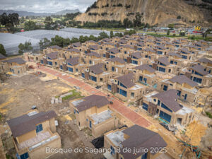 Foto de avance de obra del proyecto Bosques de Sagano