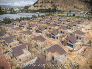 Foto de avance de obra del proyecto Bosques de Sagano