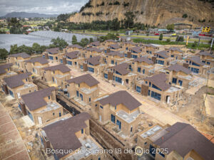 Foto de avance de obra del proyecto Bosques de Sagano